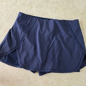 Free People Movement Navy Blue Athletic Skort Sz Small